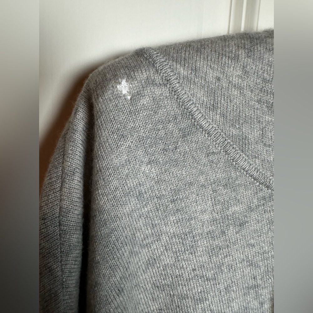 Vince Heather Gray Women's Hoodie - Picture 3 of 9